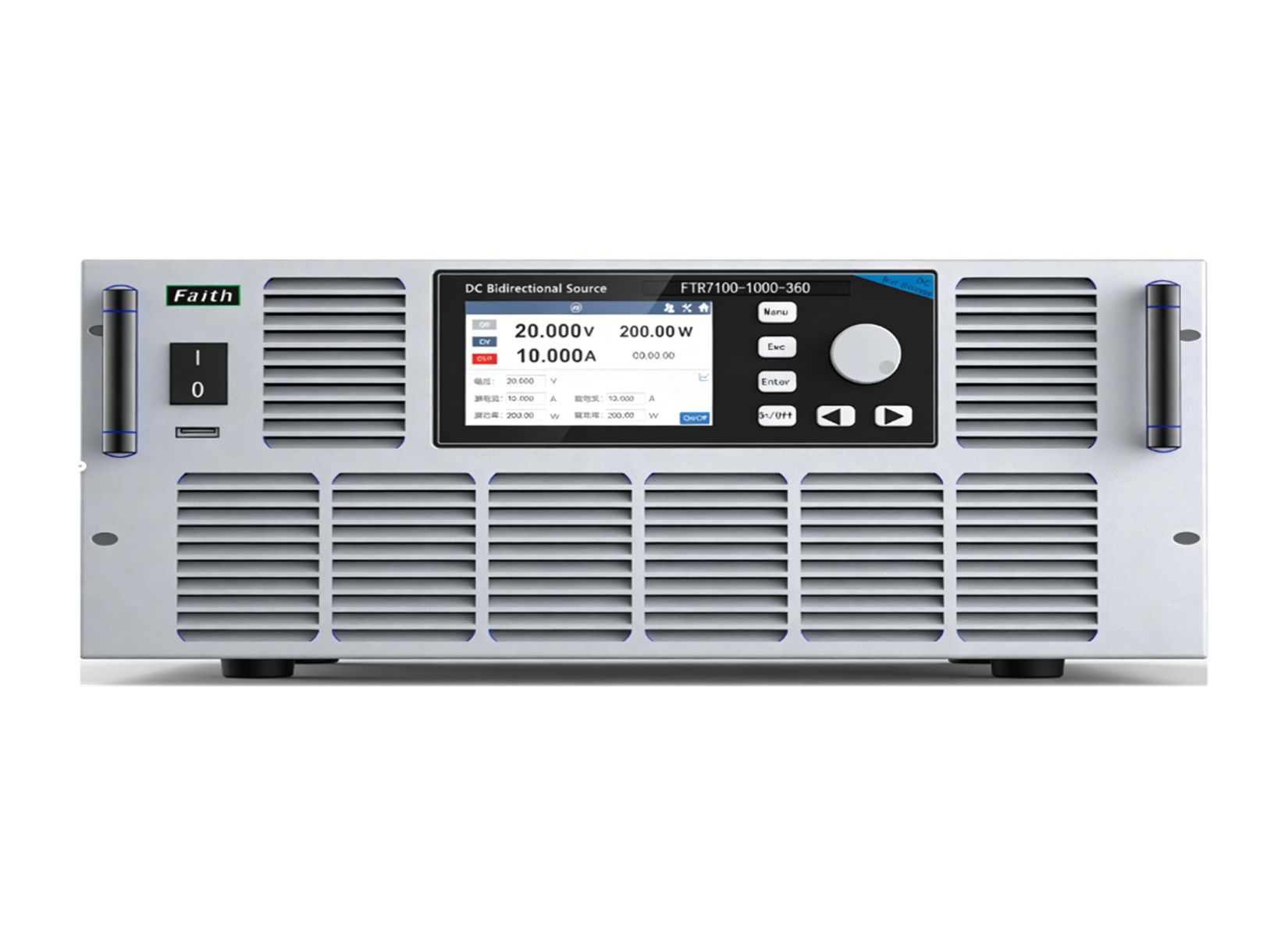 FTR7000系列回馈式大功率可编程直流电子负载(0～300kW) 图2