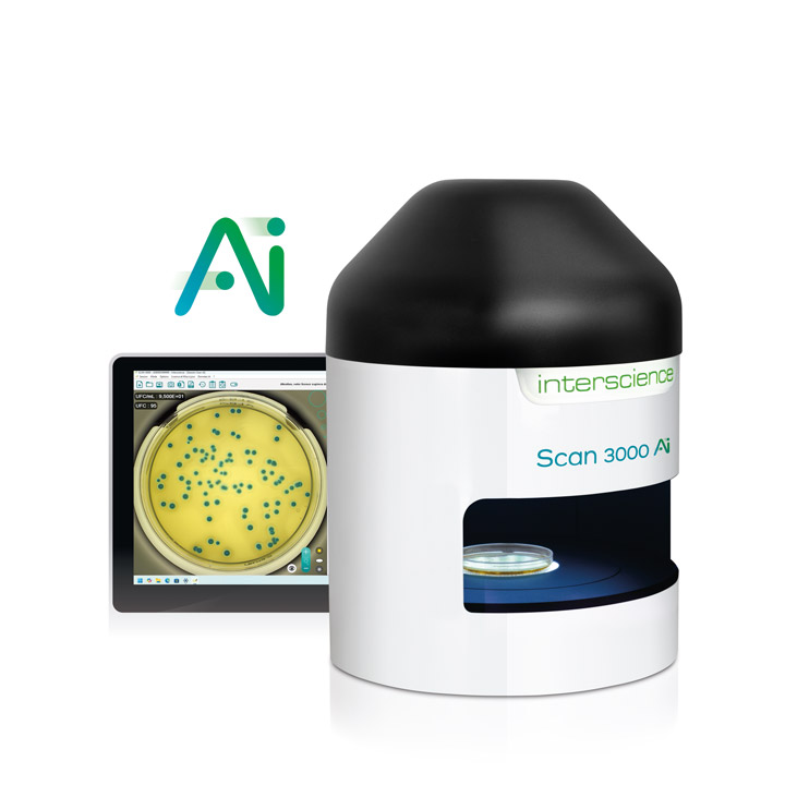interscience scan 3000 Ai 自动AI菌落计数器和抑菌圈分析仪