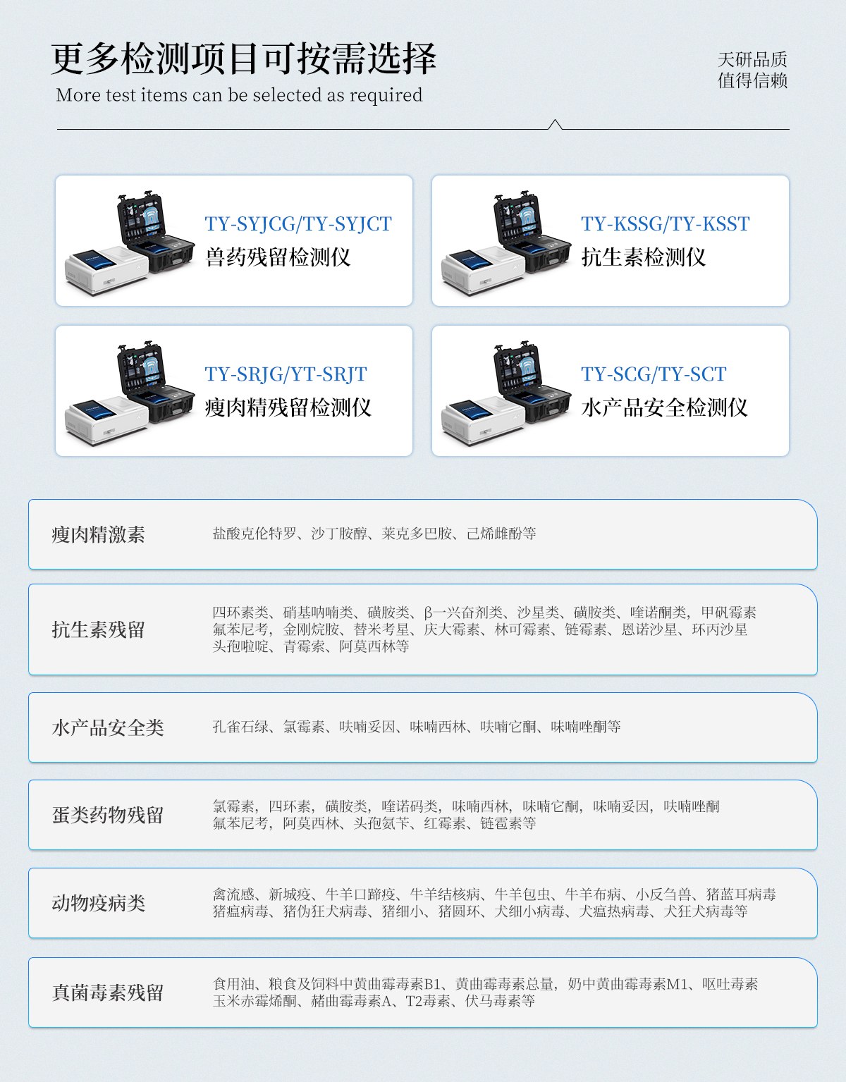 箱式抗生素检测仪