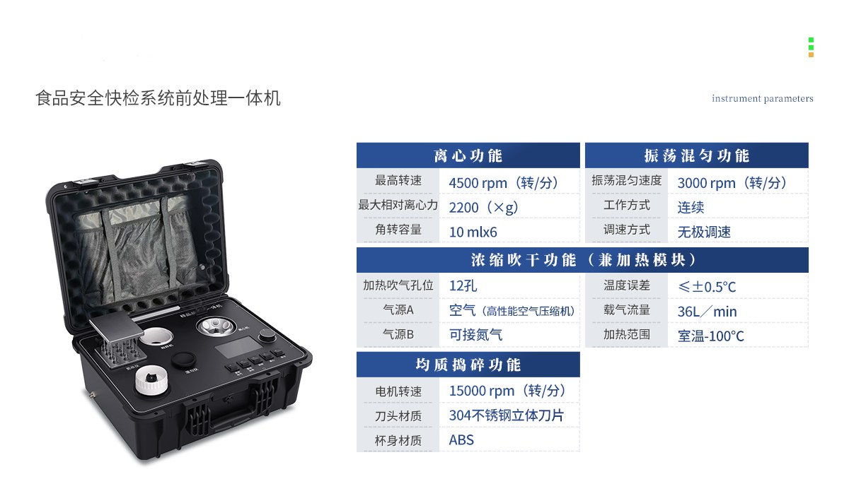 四合一前处理一体机