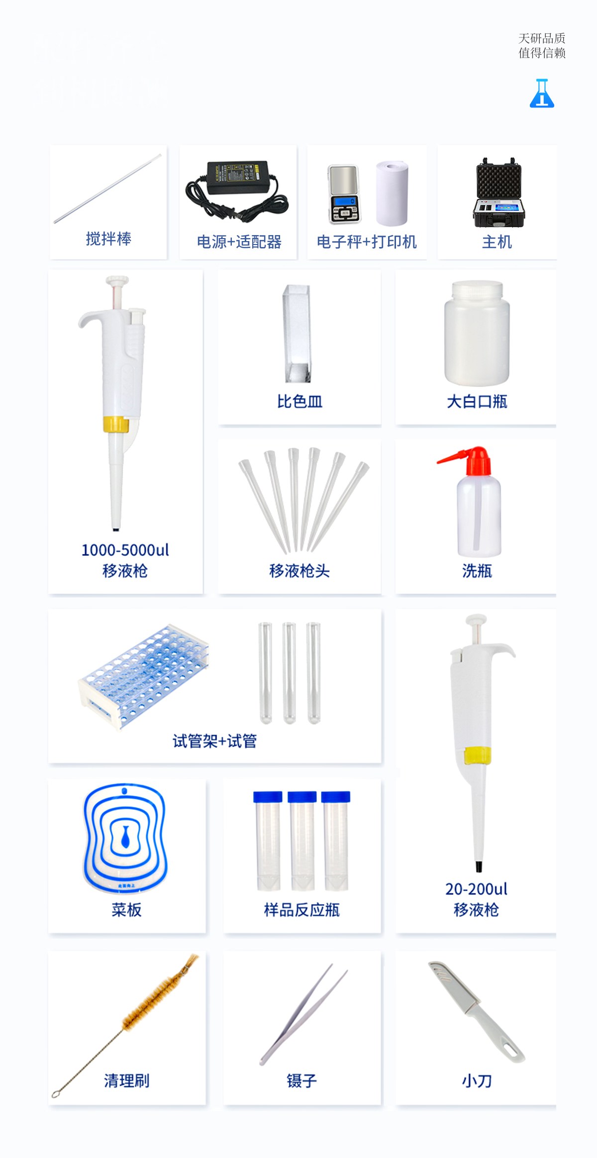 18通道便携式农残检测仪