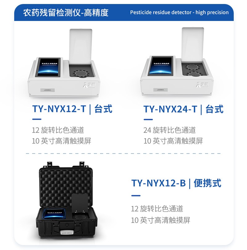 12通道便携式农残检测仪