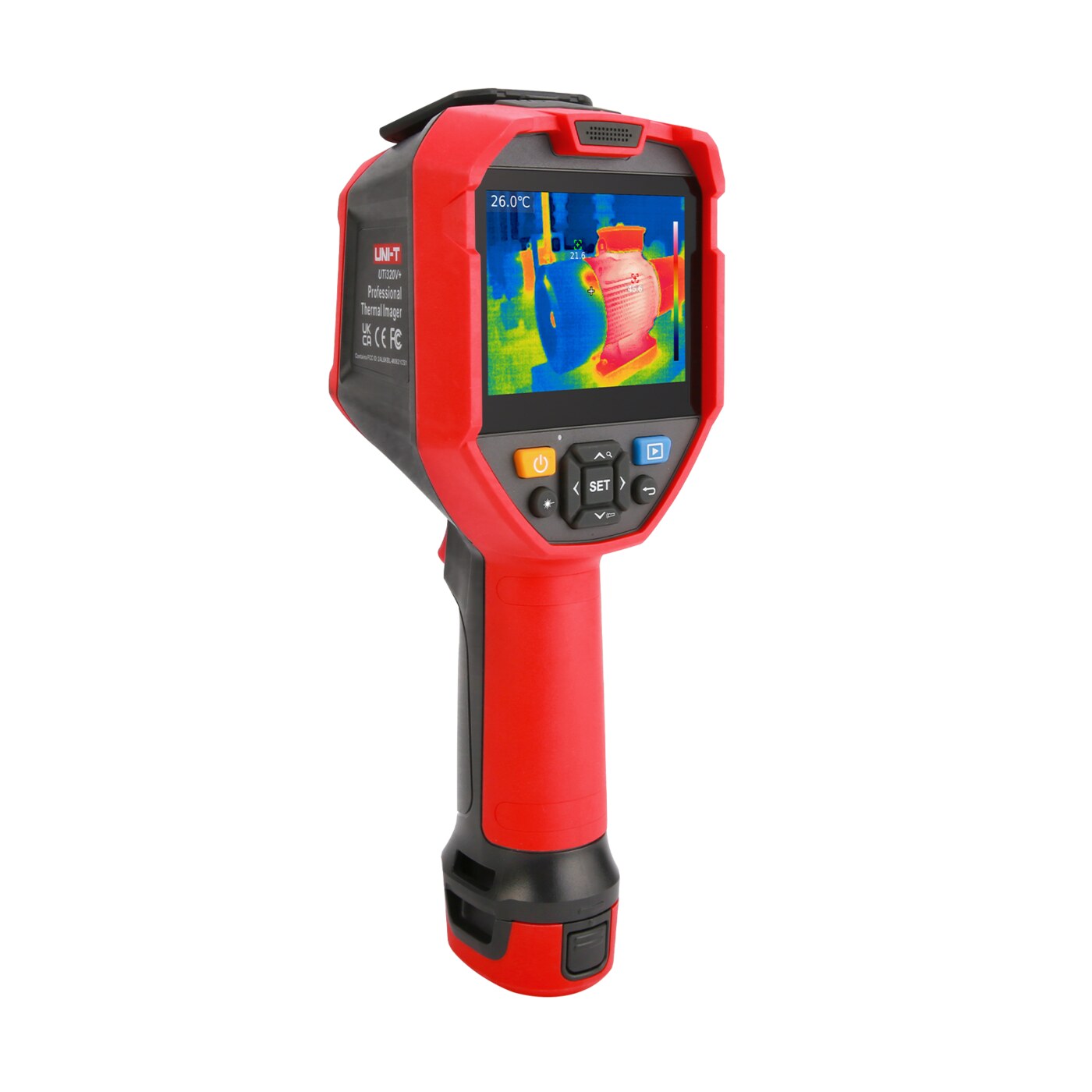 UTi320V+触屏激光测距红外热成像仪