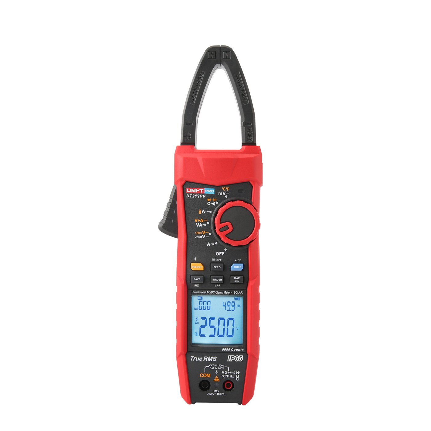 UT219PVCAT III 1500V真有效值交直流钳形表