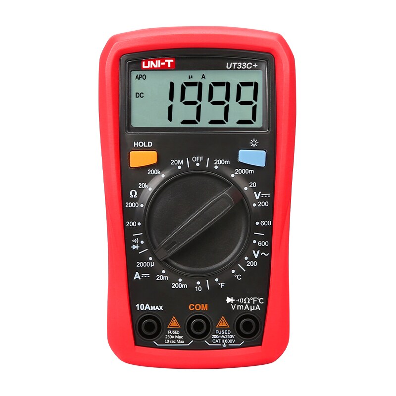 UT33C+数字万用表