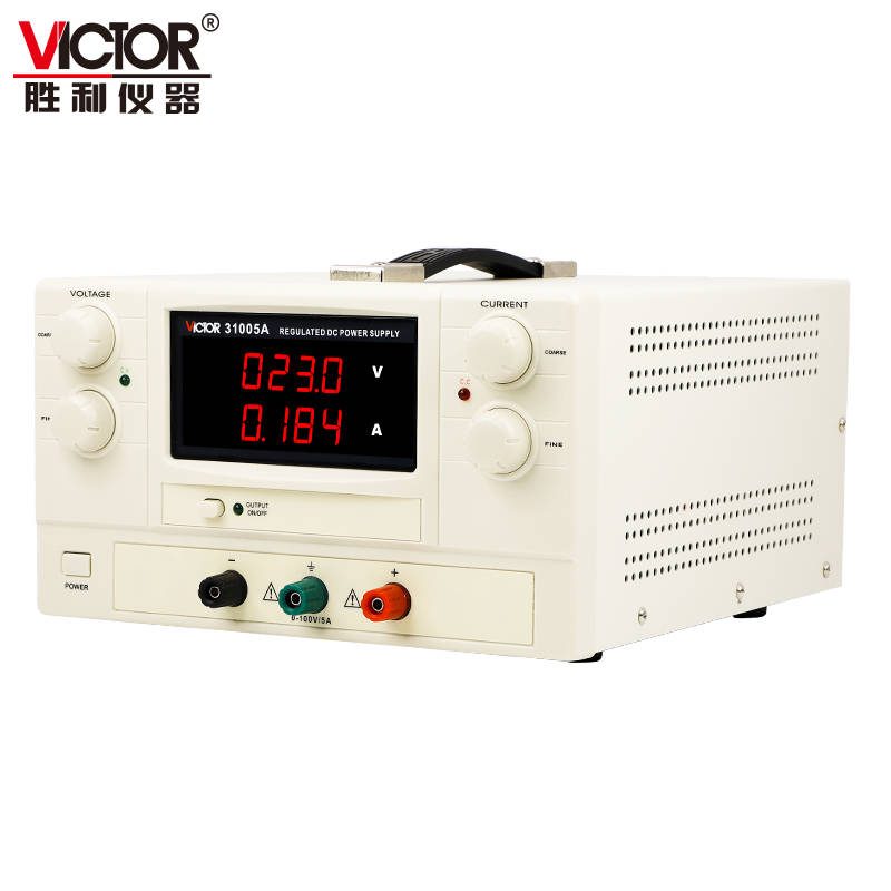 VICTOR 31005A/32005A/33030A/36020A线性单路大功率直流稳压电源