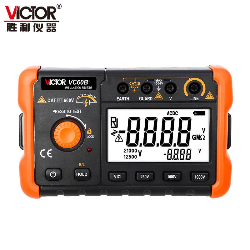 VC60B+/60D+/60E+绝缘电阻测试仪