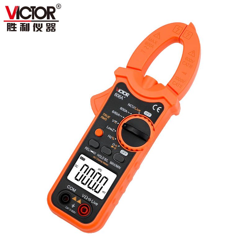 600A钳形表VICTOR 606+/606A+/606B+/606C+ 图3