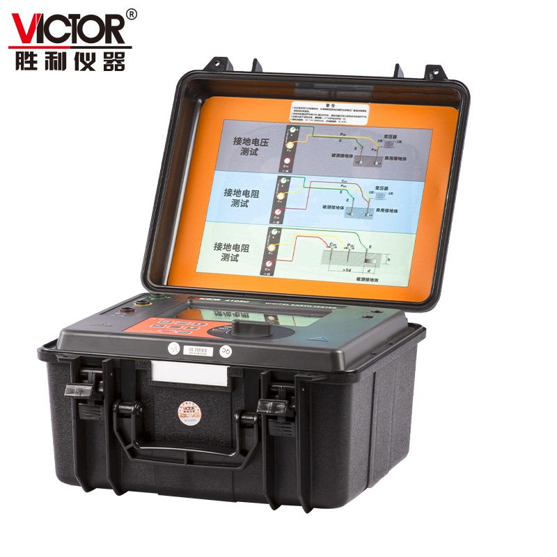 VICTOR 4105C（2023款）数字式接地电阻测试仪 图2