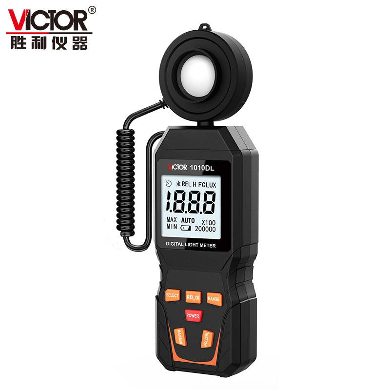 VICTOR 1010D+/1010DL（带蓝牙）数字式照度计 图2