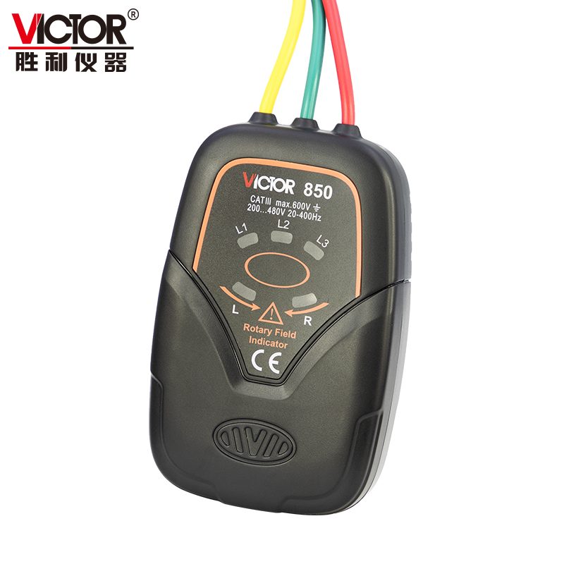 VICTOR 850/850A三相交流电相序计（2025款） 图2