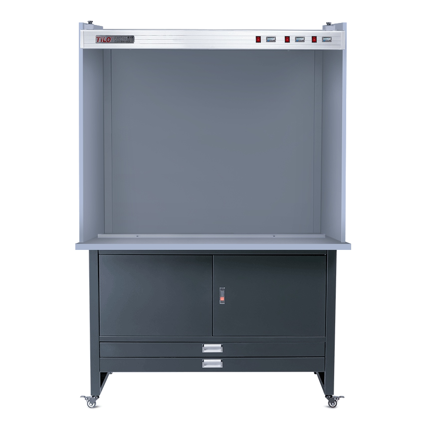 CC120-Q(LED) 立式看样台(对色灯箱)