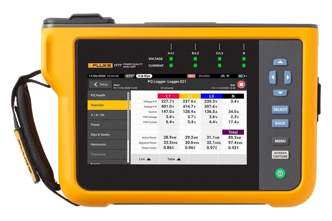 Fluke 1770 系列三相电能质量分析仪概述 Fluke 1770 系列三相电能质量分析仪概述