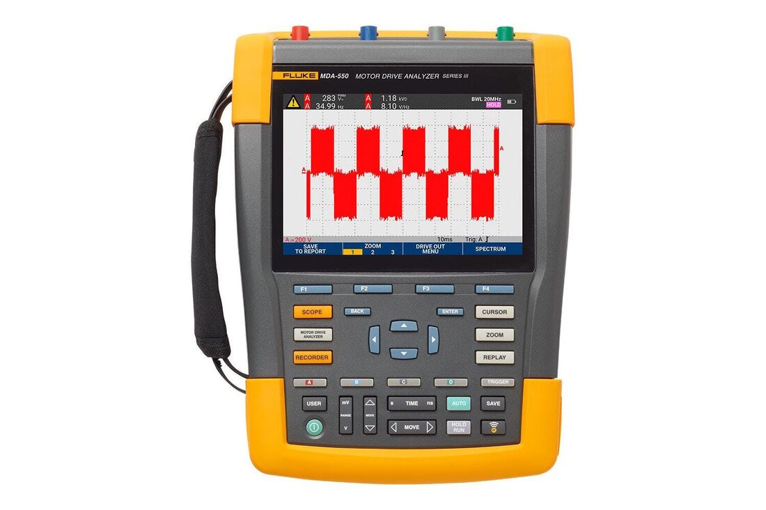 Fluke MDA-550 系列 III 电机驱动器分析仪