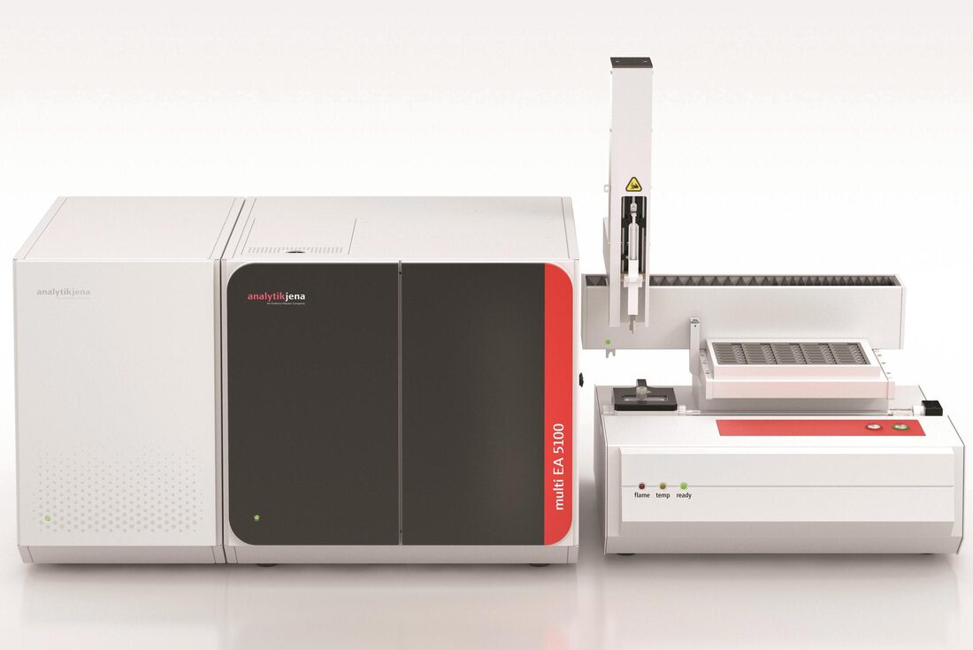 耶拿multi EA 5100型元素分析仪（碳氮硫氯）