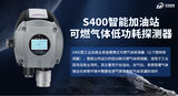 中安探测BTYQ-S650智能低功耗红外气体探测报警器_防爆Ex ia IIC T4 Ga_IP68_锂电池供电 图6