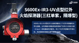 S600Ex-IR3-UV三红单紫点型红外火焰探测器_红外紫外复合火焰探测器_中安探测 图4