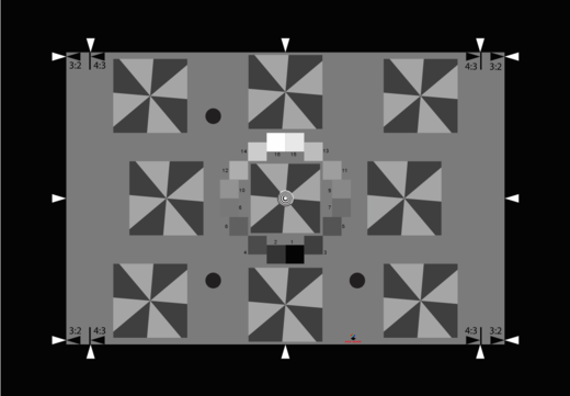 ISO 12233:2023 e-SFR测试卡