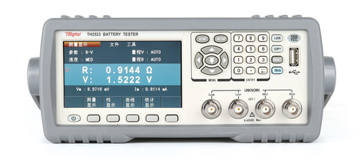 TH2523 交流低电阻测试仪(含同惠TH2523X电池测试仪系统软件V1.0)