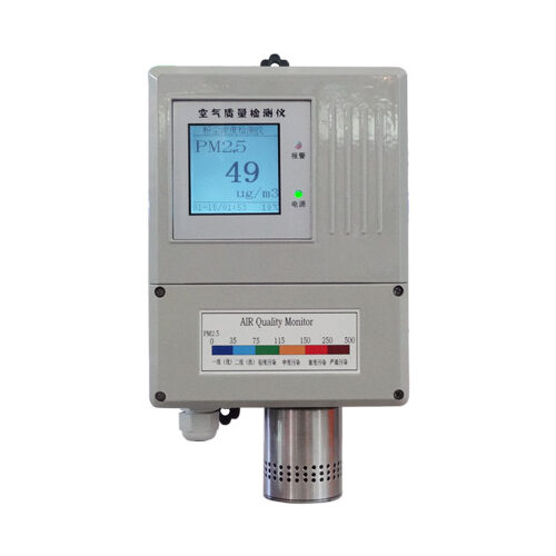 QD6300空气质量检测仪_PM2.5粉尘浓度检测_铸铝壁挂式_CCCF认证_中安探测