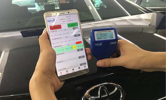 漆膜厚度检测仪判断汽车表面漆膜厚度