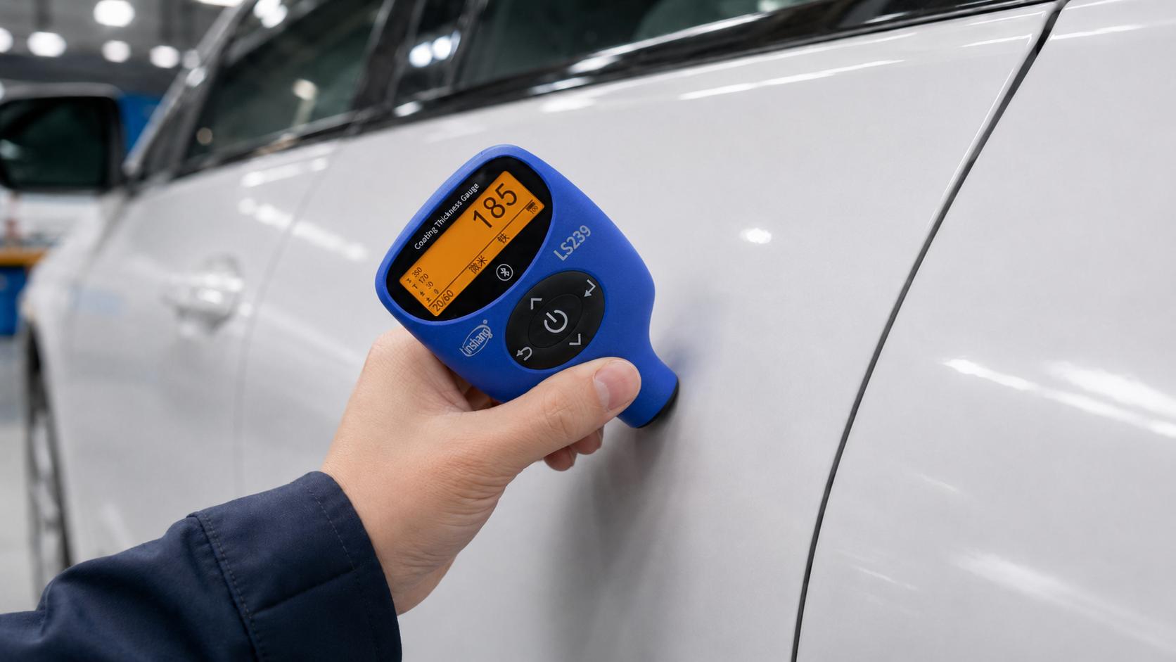 汽车涂层测厚仪应用和选型：二手车、汽车制造与汽修质检怎么用