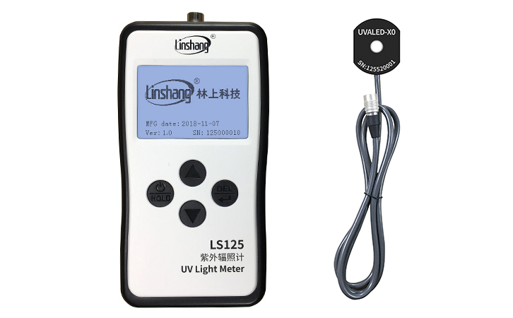 LS125紫外辐照计主机配UVALED-X0探头 LS125紫外辐照计主机配UVALED-X0探头