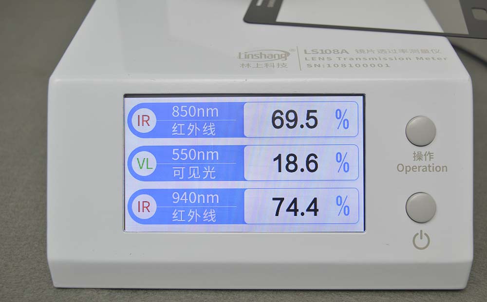 LS108A测量界面 LS108A测量界面