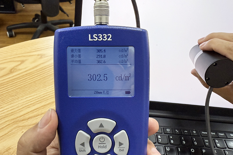 LS332亮度计统计数据