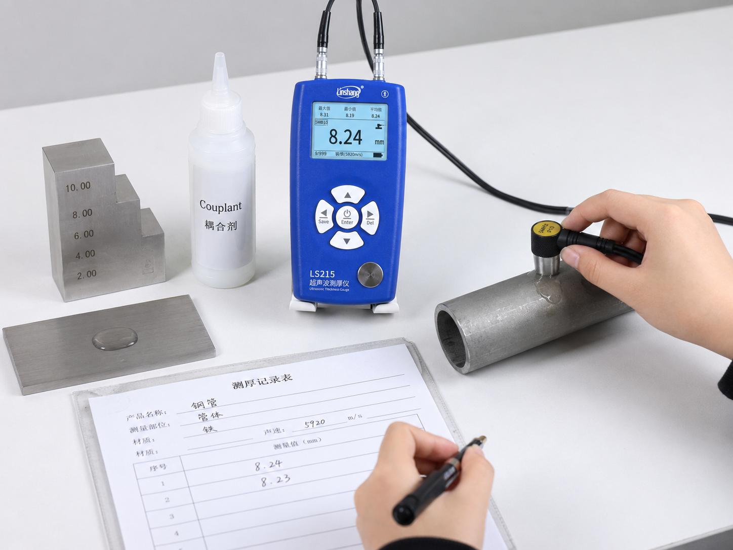 智能超声波测厚仪选型与多类探头配置