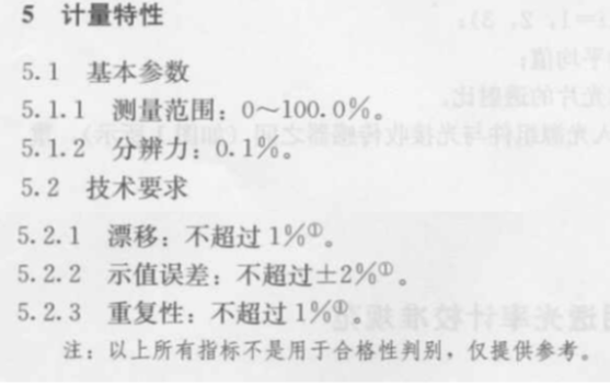 《JJF1225-2009 汽车用透光率计校准规范》