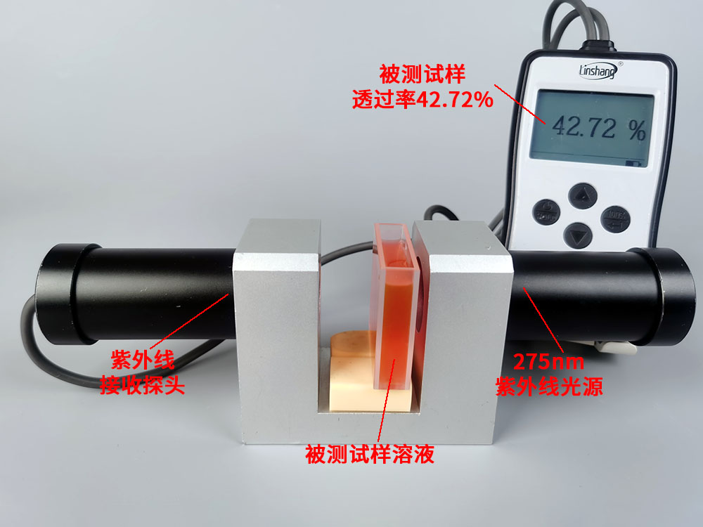 测量试样容易的透过率 测量试样容易的透过率