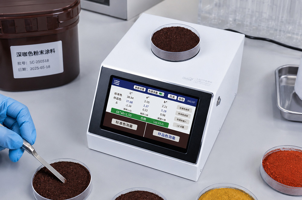 粉末涂料、颜料色差检测方案：粉末分光色差仪如何用于颜色管理