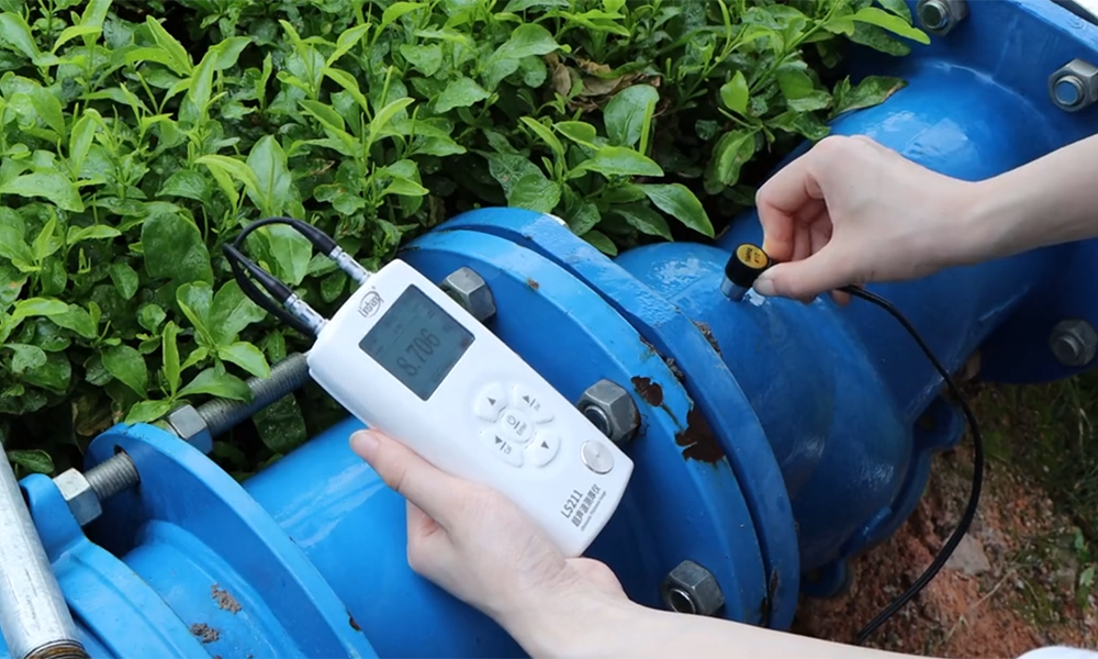 高精度超声波测厚仪在已安装管道测量中的应用
