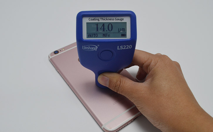 iphone手机好在哪？用镀层测厚仪测一测