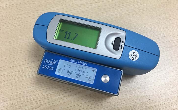 光泽度仪LS191与BYK测量数据对比 光泽度仪LS191与BYK测量数据对比