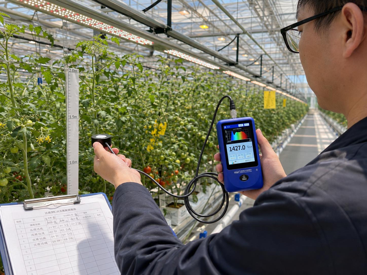 LS335植物光谱照度计：从光谱、PPFD到补光均匀性的检测方案