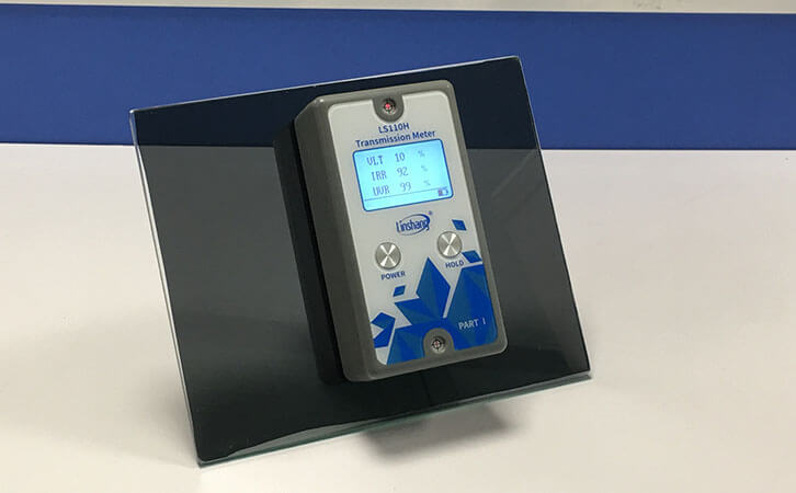 LS110H分体式太阳膜测试仪测量贴膜玻璃