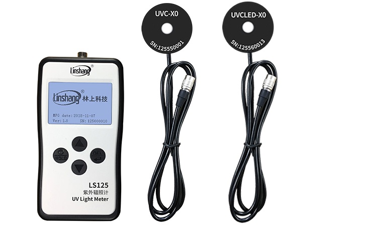 LS125+UVC-X0+UVCLED-X0紫外辐照计