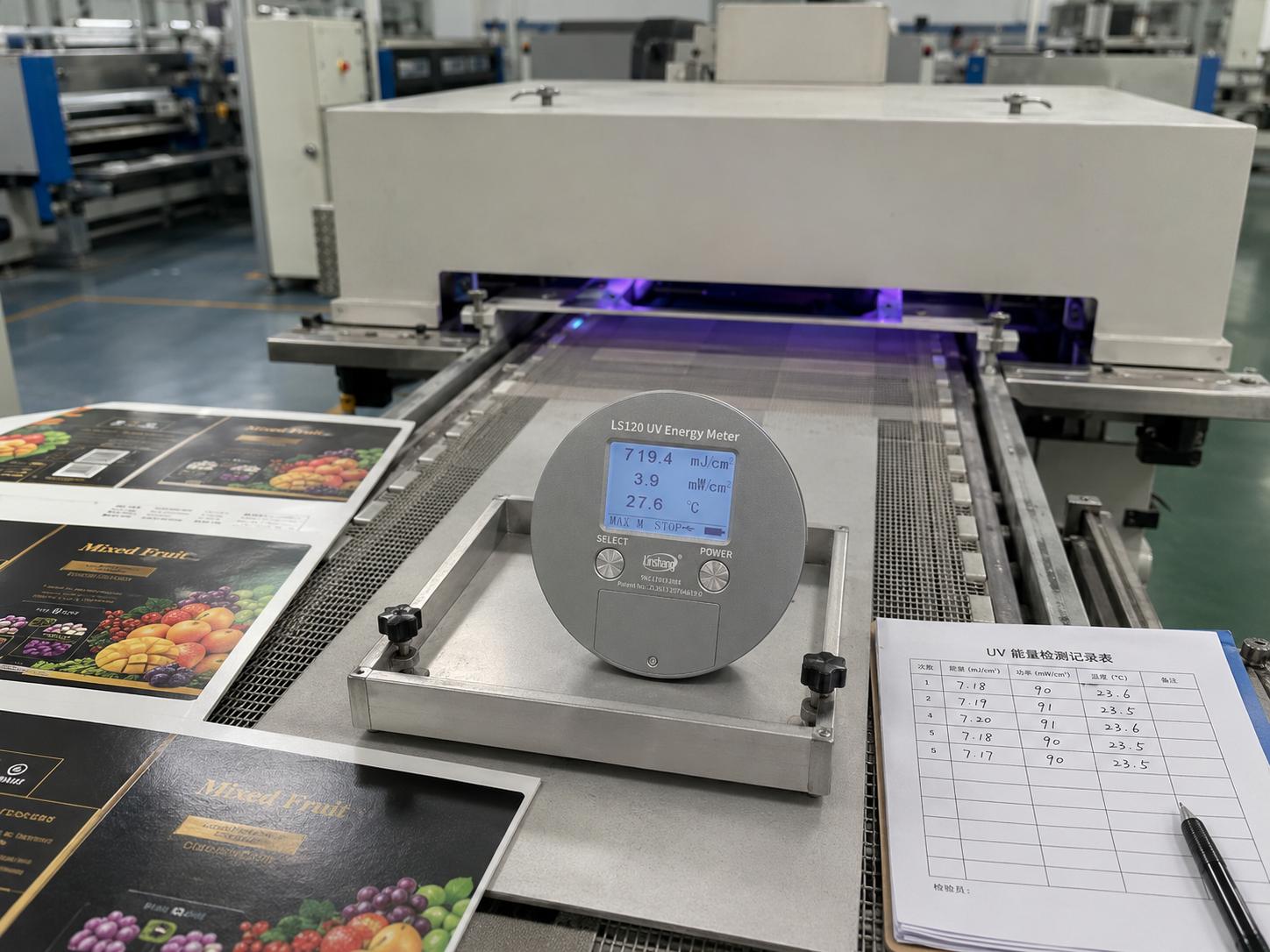 印刷生产线紫外固化能量检测 印刷生产线紫外固化能量检测