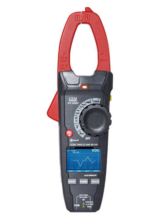 DT-9382 1000A真有效值工业级数字钳形表