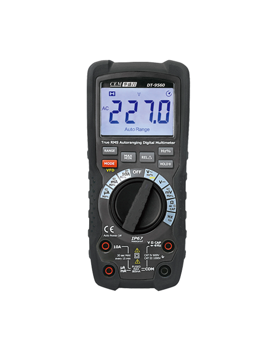 DT-9560/9561/9562工业级6000位真有效值数字万用表
