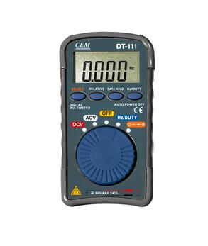 DT-111/112/113口袋式数字万用表