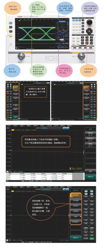 人性化用户界面简洁直观,便于操作,提高测试效率