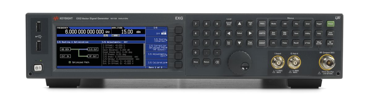 N5172BEXG 系列射频矢量信号发生器，9 kHz 至 6 GHz