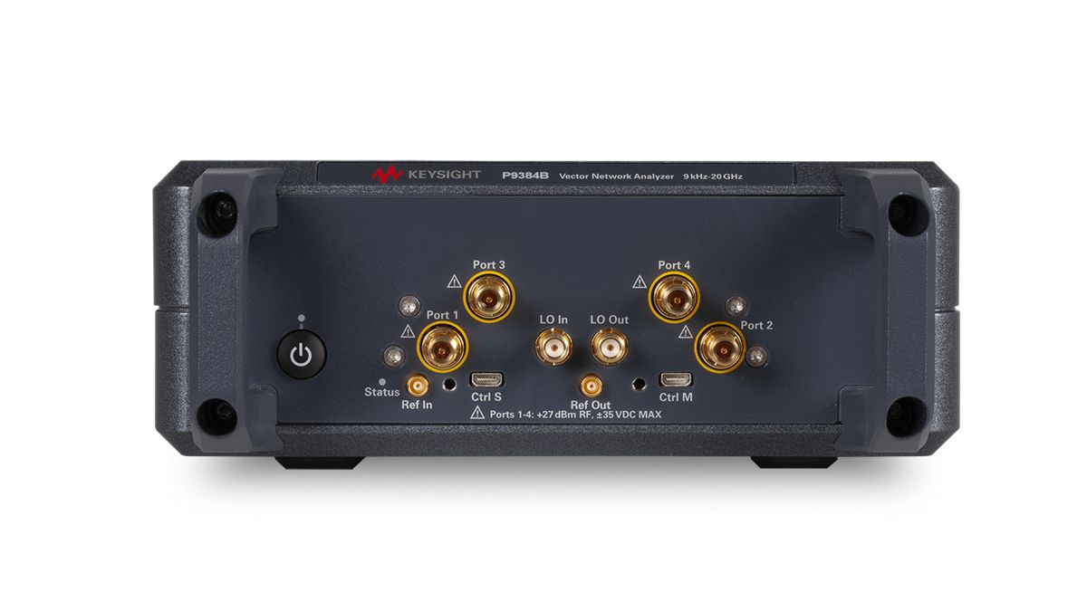 P9382B 精简系列矢量网络分析仪，9 kHz 至 9 GHz，4 端口