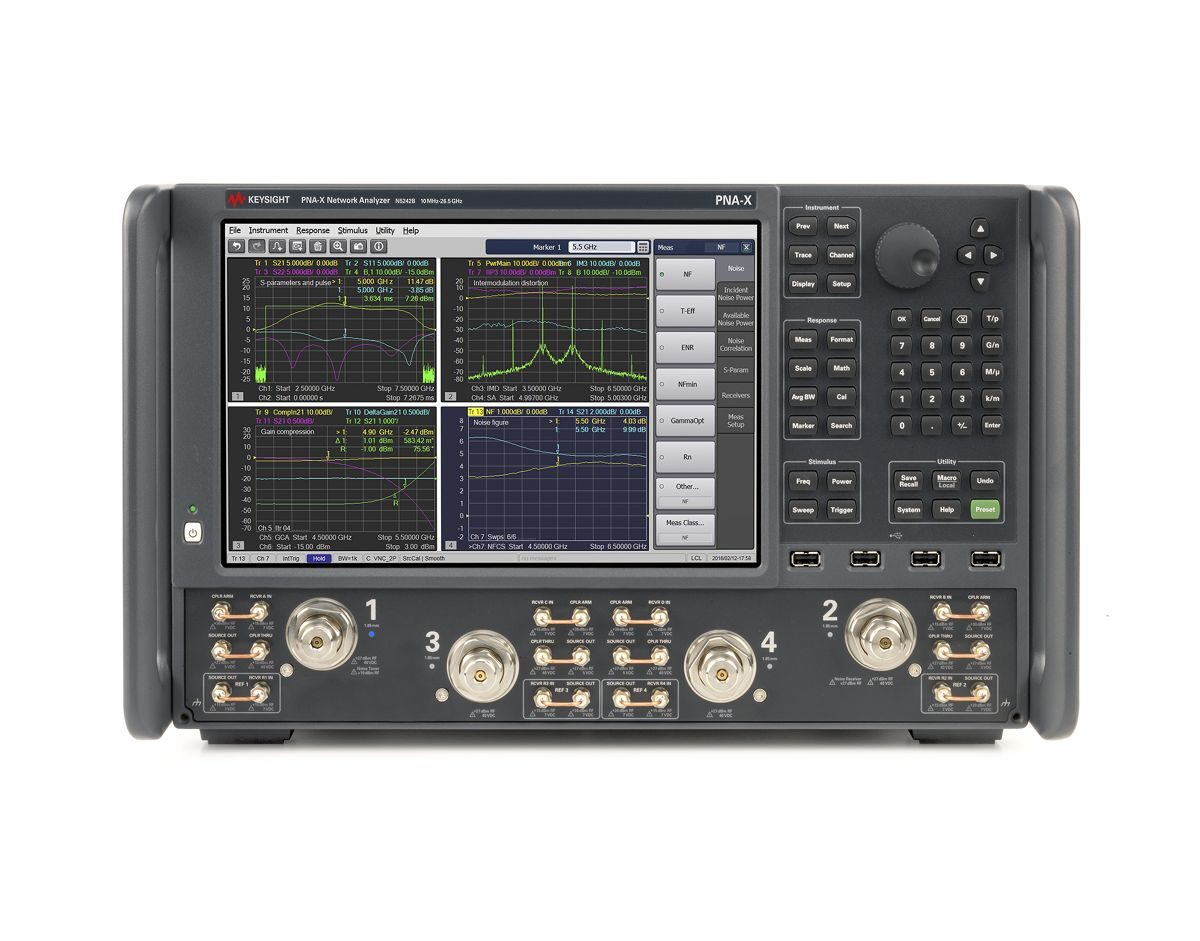 旗舰 矢量网络分析仪: N5242B| 是德科技Keysight