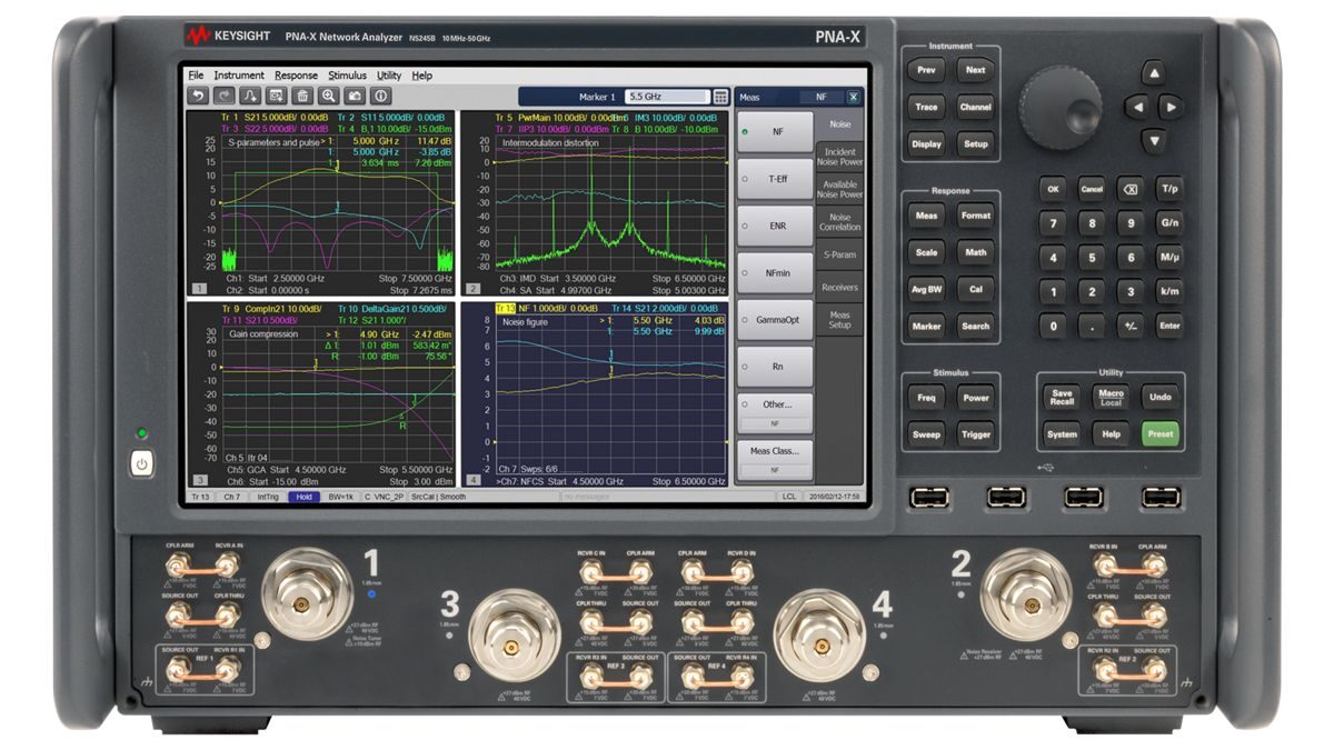 旗舰 矢量网络分析仪: N5245B| 是德科技Keysight