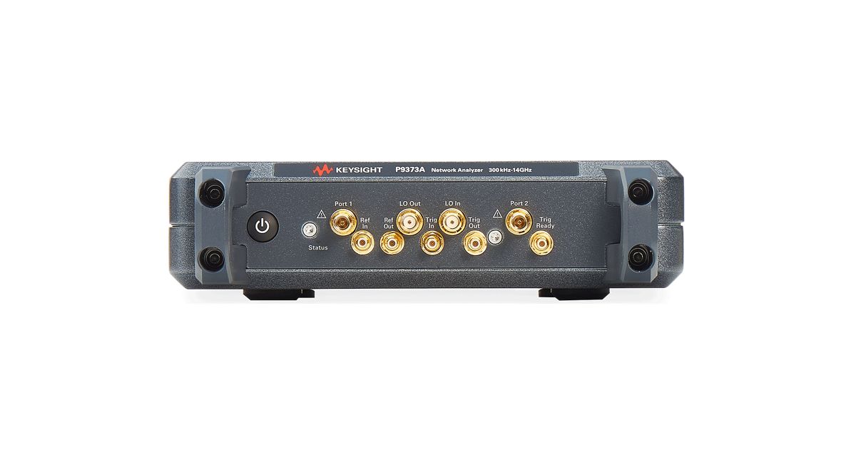 P9373A 是德科技精简系列 USB 矢量网络分析仪，14 GHz