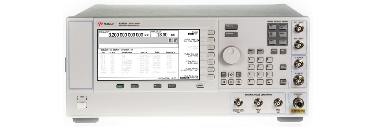 旗舰 信号发生器：E8663D| 是德科技Keysight
